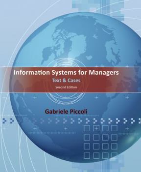 Hardcover Information Systems for Managers: Text and Cases Book