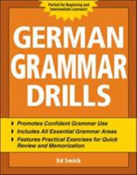 Paperback German Grammar Drills Book