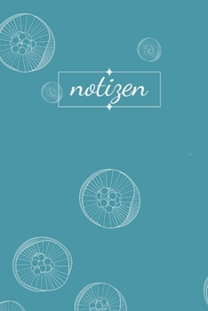 Notizen: Blanko Blau Design Heft f�r Notizen Lettering Handschrift Kreatives Geschenk f�r Kinder und Erwachsene Frauen M�nner Freundinnen und Kollegen