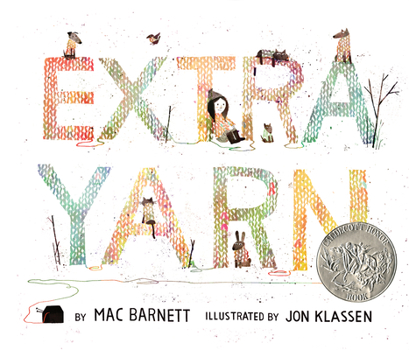 Hardcover Extra Yarn: A Caldecott Honor Award Winner Book