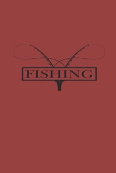 Paperback Fishing: Angeln Notizbuch Fischen Notebook Fisching Planer Journal kariert squared 6x9 Book