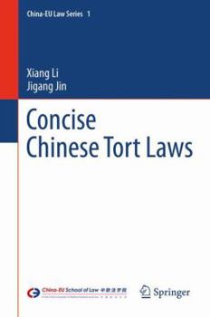 Hardcover Concise Chinese Tort Laws Book