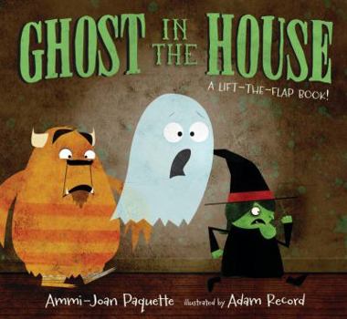 Hardcover Ghost in the House: A Lift-The-Flap Book