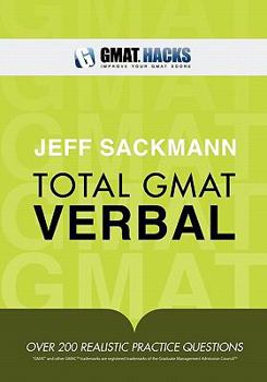 Paperback Total GMAT Verbal Book