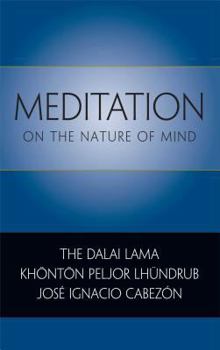 Paperback Meditation on the Nature of Mind Book