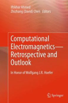 Paperback Computational Electromagnetics--Retrospective and Outlook: In Honor of Wolfgang J.R. Hoefer Book