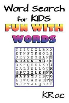 Paperback Word Search for Kids: Fun with Words Book