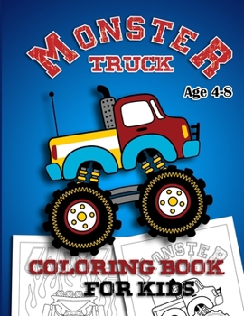 Monster Truck Coloring Book For Kids Age 4-8: Trucks, Tractor, Planes and Cars Coloring Book - activity books for preschooler PRE-K, Coloring book for ... (Trucks and cars coloring book for kids)