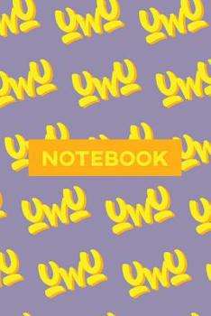 Paperback Notebook: Uwu Cuteness Overload Yellow Orange Typography Meme Book