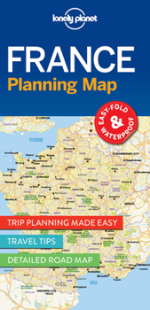 Paperback Lonely Planet France Planning Map 1 Book