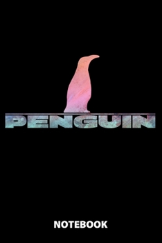 Penguin Notebook: 100 Lined Pages | 6X9 Inches | Sketchbook | Diary | Journal | For Men And Women | Christmas Or Birthday Gift For Him And Her | Funny Gift Idea | For Office | For School