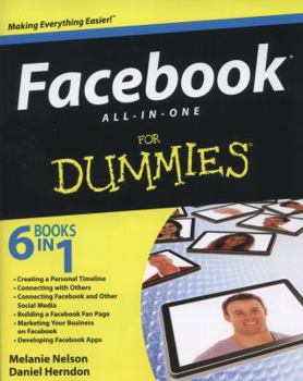 Paperback Facebook All-In-One for Dummies Book