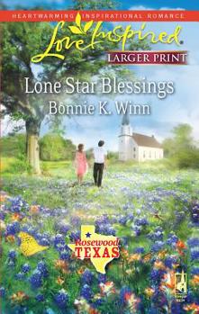 Mass Market Paperback Lone Star Blessings [Large Print] Book
