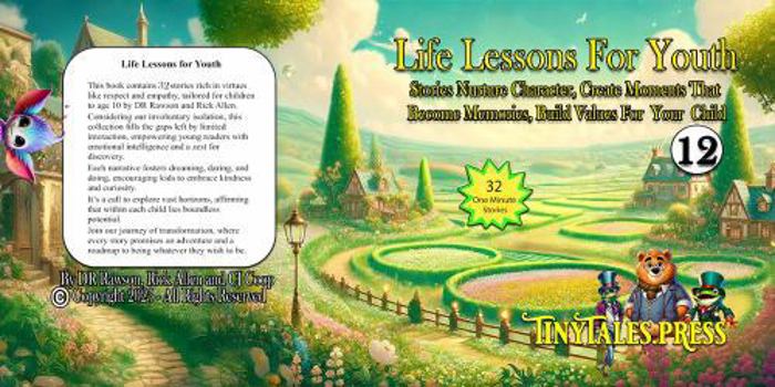 Paperback Life Lessons for Youth #12: Stories Nurture Character, Create Moments That Become Memories, Build Values for Your Child Book