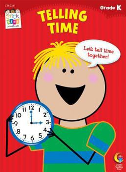 Paperback Telling Time, Grade K Book