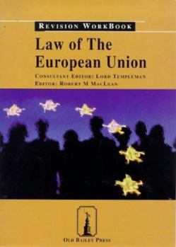 Paperback Law of the European Union: Revision Workbook Book