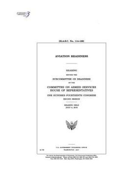 Paperback Aviation readiness: hearing before the Subcommittee on Readiness of the Committee on Armed Services Book