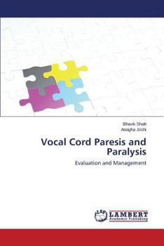 Paperback Vocal Cord Paresis and Paralysis Book