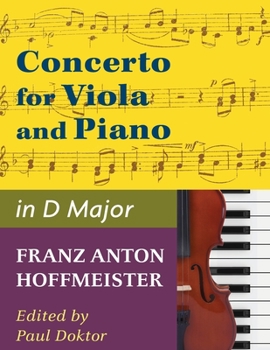 Concerto for Viola and Piano in d Major