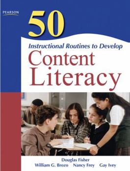 Paperback 50 Instructional Routines to Develop Content Literacy Book