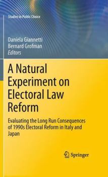 A Natural Experiment on Electoral Law Reform