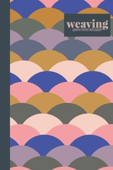 Weaving Graph Paper Notebook: Alternating Graph and Lined Paper for Drafting, Designing, and Notes | Stylish Abstract Shapes Pattern Cover Design