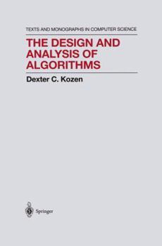 Hardcover The Design and Analysis of Algorithms Book