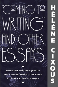 Paperback Coming to Writing and Other Essays Book