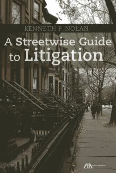 Paperback A Streetwise Guide to Litigation Book