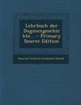 Paperback Lehrbuch Der Dogmengeschichte... - Primary Source Edition [German] Book