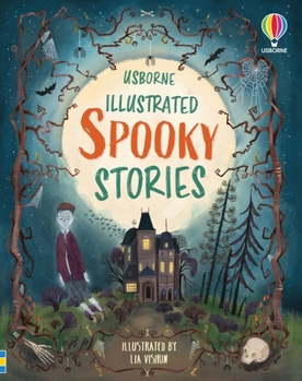 Hardcover Illustrated Spooky Stories Book