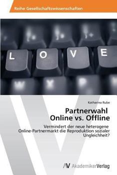 Paperback Partnerwahl Online vs. Offline [German] Book