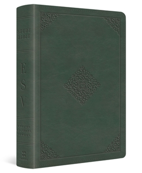 Imitation Leather ESV Study Bible, Personal Size (Trutone, Quiet Forest, Ornament Design) Book