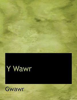 Paperback Y Wawr [Large Print] Book