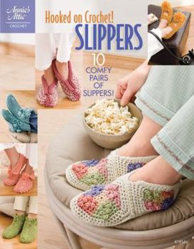 Paperback Hooked on Crochet! Slippers Book