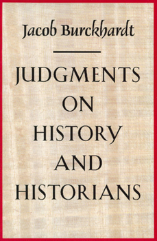 Paperback Judgments on History and Historians Book