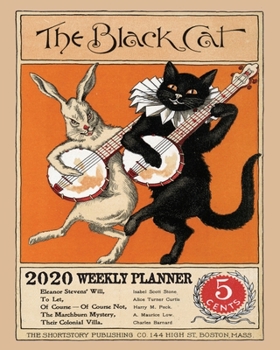 2020 WEEKLY PLANNER: The black cat weekly planner 2020, Weekly & Monthly Planner 2020, Calendar Schedule Organizer Appointment Journal Notebook and Action day
