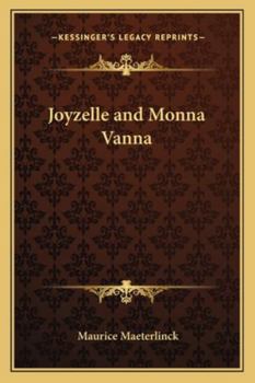 Paperback Joyzelle and Monna Vanna Book