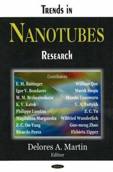 Hardcover Trends in Nanotubes Research Book