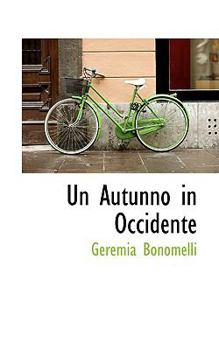 Hardcover Un Autunno in Occidente Book