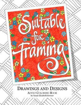 Paperback Suitable for Framing: Drawings and Designs Book