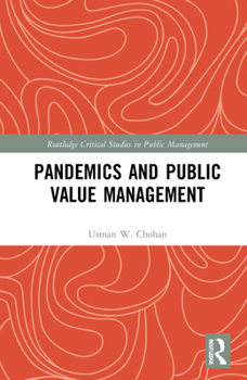 Hardcover Pandemics and Public Value Management Book