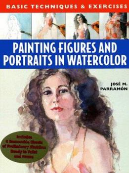Paperback Painting Figures and Portraits in Watercolour Book