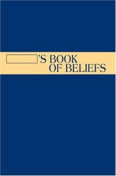 Paperback ___________'s Book of Beliefs Book