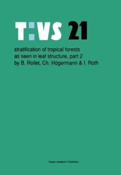 Hardcover Stratification of Tropical Forests as Seen in Leaf Structure: Part 2 Book