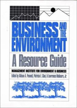 Hardcover Business and the Environment: A Resource Guide Book