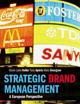 Paperback Strategic Brand Management: A European Perspective Book