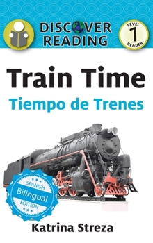 Hardcover Train Time / Tiempo de trenes Book