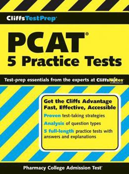 Paperback PCAT: 5 Practice Tests Book