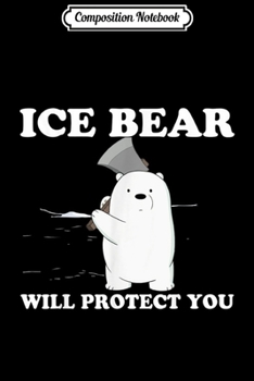 Composition Notebook: I'm With The Polar Bear Costume Halloween Matching Couple  Journal/Notebook Blank Lined Ruled 6x9 100 Pages